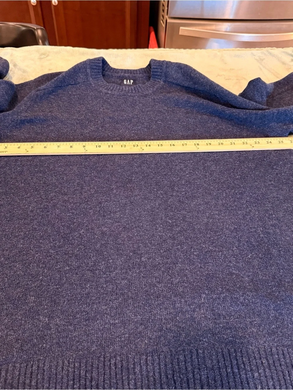 GAP Men's XL Dark Navy Crewneck Pullover